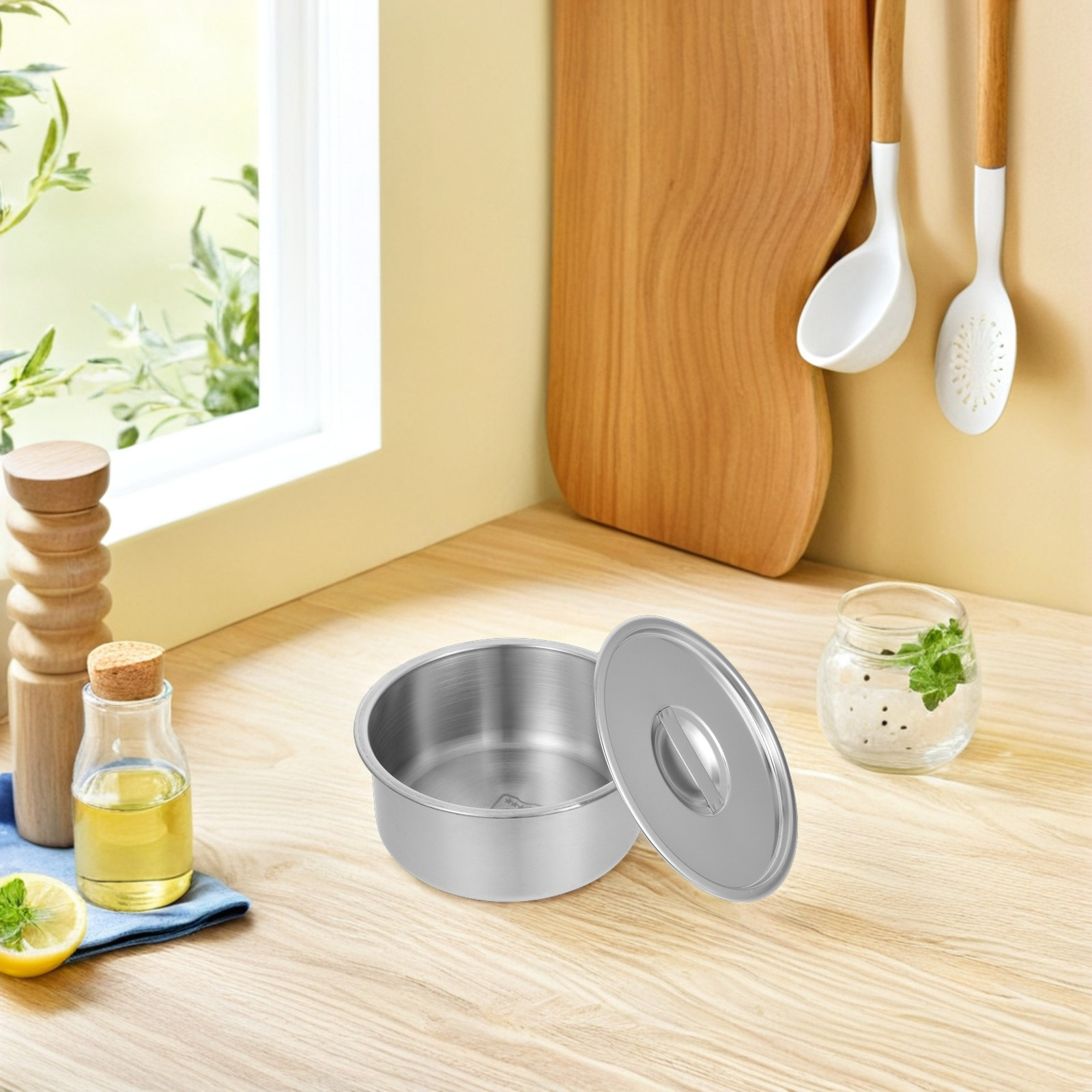 Meal Prep Eggs - 14Cm Stainless Steel Steamed Egg Bowl