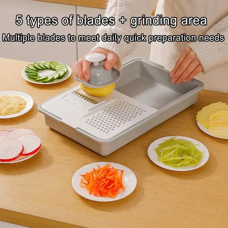 Meal Prep With Potatoes - Vegetable Graters for Kitchen Vegetable Slicer