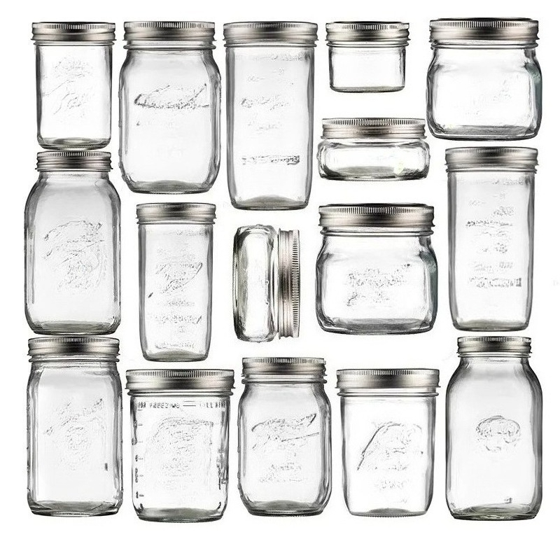 1PC Mason Jars with Lids, Wide - Meal Prep Jar Salad recension och pris