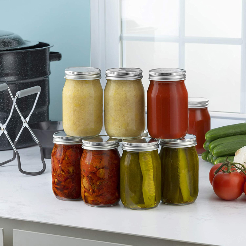 Regular Mouth Mason Jars and L - Meal Prep Jar Salad recension och pris