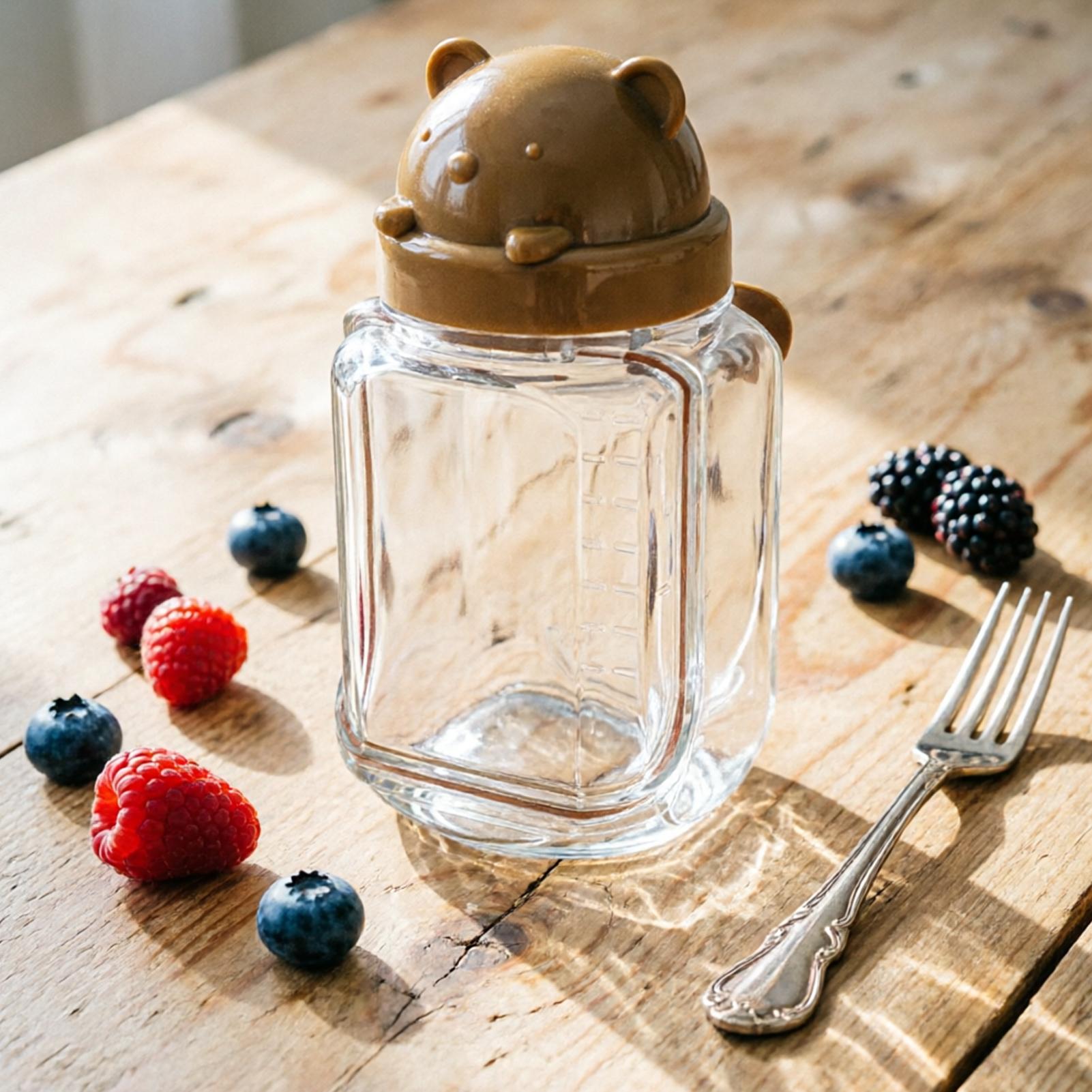 Salad Jar Clear Food Organizer - Meal Prep Jar Salad recension och pris