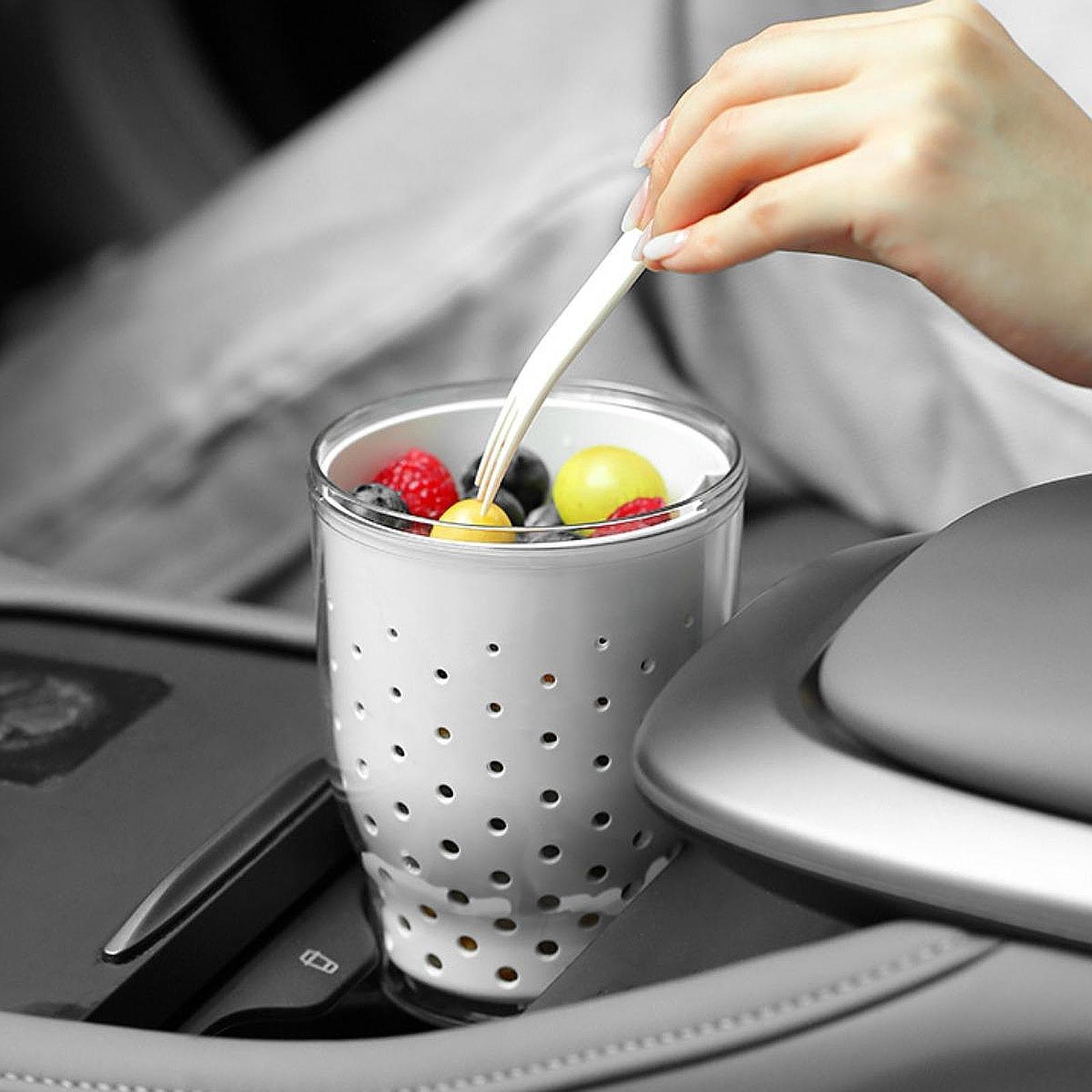 Fruit Salad Storage Cup Secure - Meal Prep Yogurt Bowl recension och pris