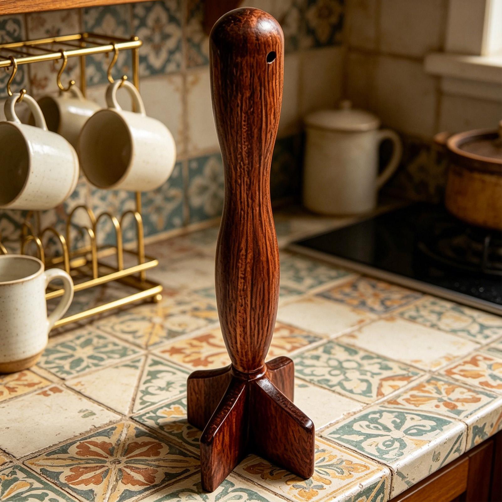 Wooden Meat Chopper Non-Scratc - Meal Prep With Potatoes recension och pris