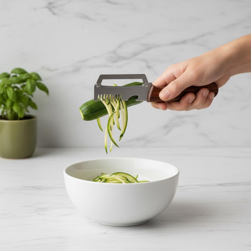 Stainless Steel 4-in-1 Vegetab - Meal Prep With Potatoes recension och pris