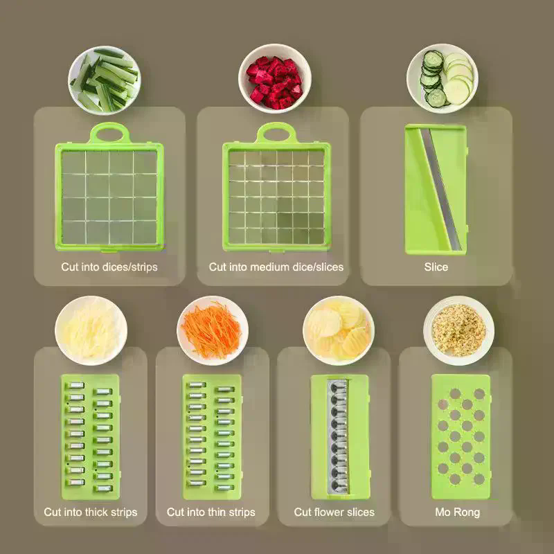 16 in 1 Vegetable Chopper Kitc - Meal Prep Eggs recension och pris