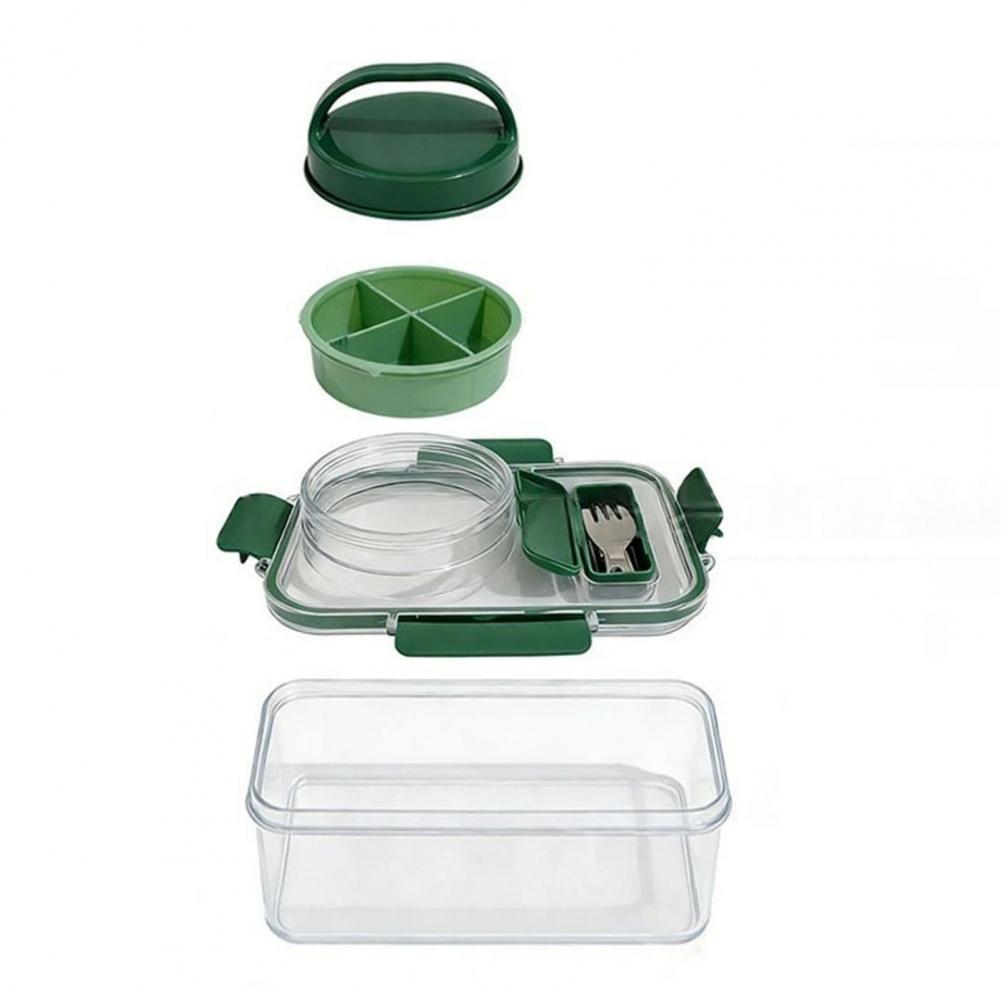 Salad Container with Dressing  - Meal Prep Jar Salad recension och pris