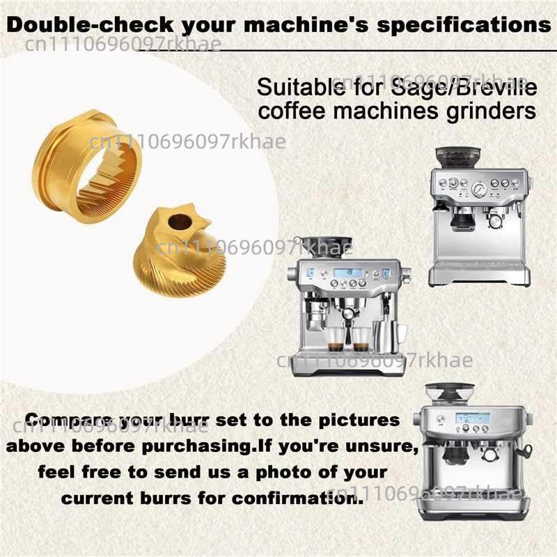 Conical Grinder Burr Replaceme - Breville Espresso Barista Touch recension och pris