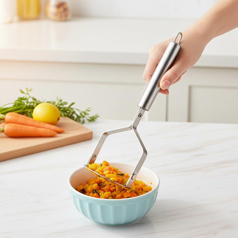 @*Stainless Steel Potato Mashe - Meal Prep With Potatoes recension och pris