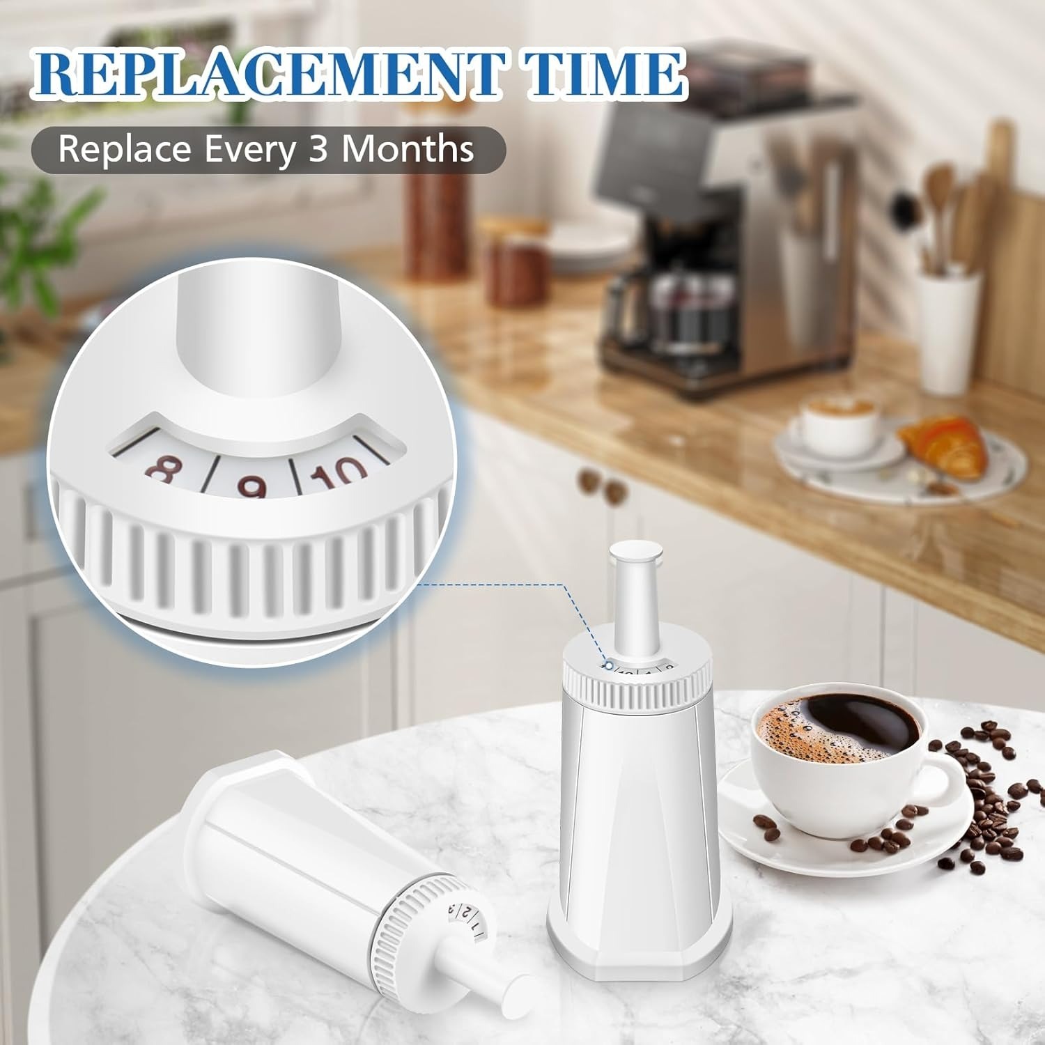 Replacement Water Filter for B - Breville Espresso Barista Touch recension och pris