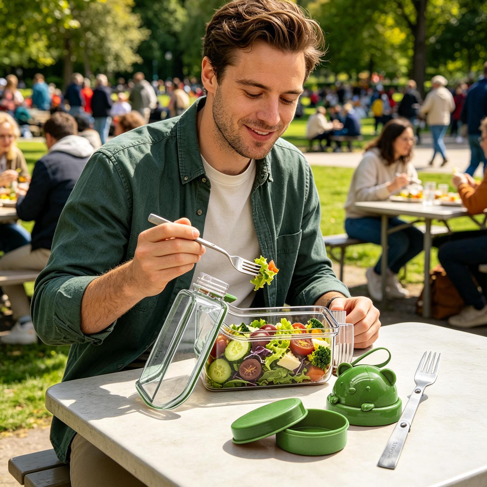 Meal Prep Jars Portable Leak-P - Meal Prep Jar Salad recension och pris