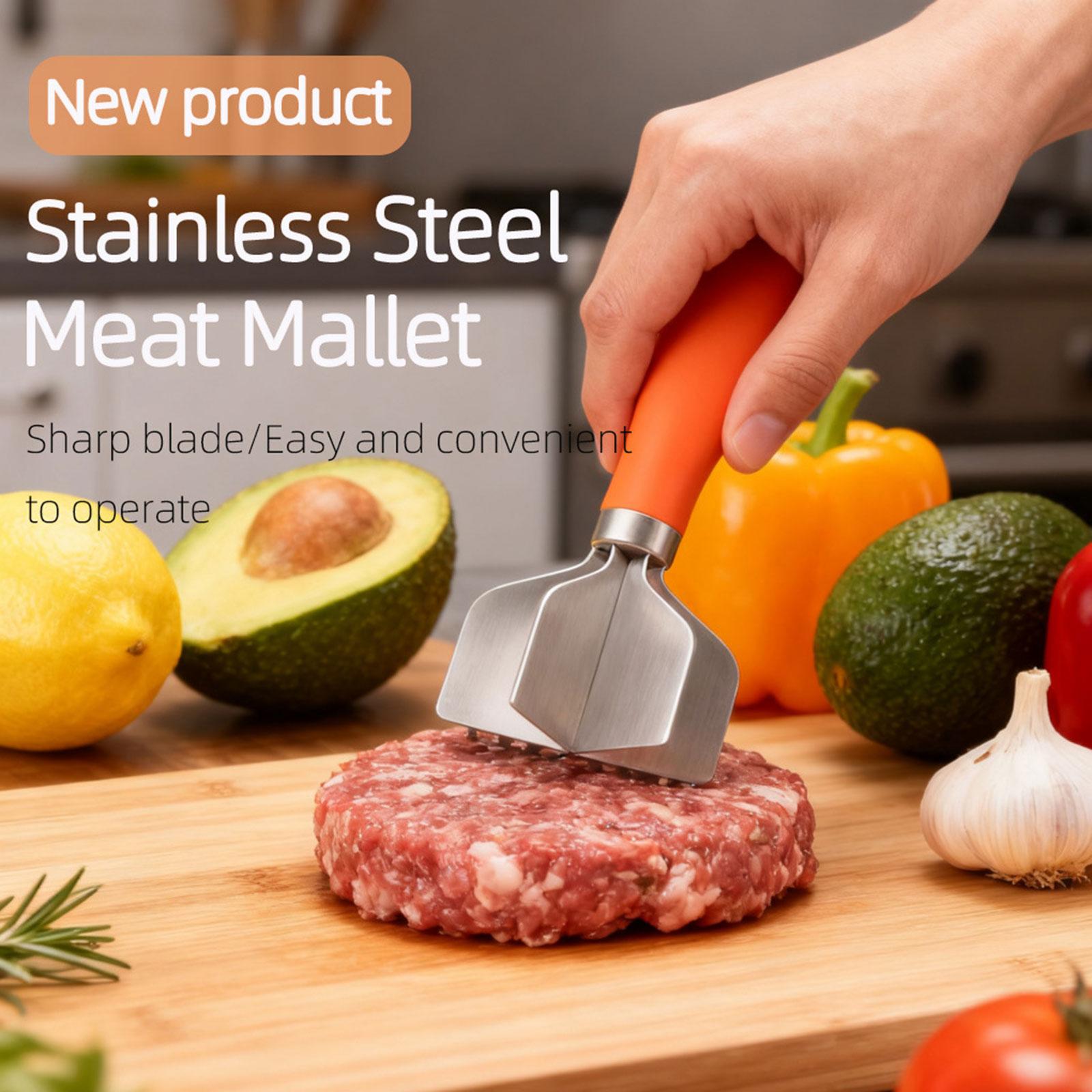 Meat Masher Heavy Duty Stainle - Meal Prep With Potatoes recension och pris